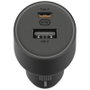 Xiaomi Cargador de Coche 67W con Salida Dual USB-A y USB Tipo C, Negro